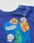 T-shirt bébé garçon en jersey à imprimé ludique et matière confortable Bleu 3 - vertbaudet enfant 