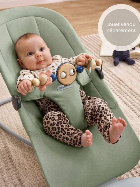 Transat Begin tissu brossé doux sable+vert 12 - vertbaudet enfant 