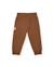 Pantalon de jogging bébé garçon en molleton avec taille élastique et cordon Marron 2 - vertbaudet enfant 