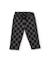 Pantalon de jogging garçon en molleton à imprimé géométrique Noir 2 - vertbaudet enfant 