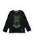 T-shirt en jersey pour garçon avec graphique d'arcade en contraste Noir 1 - vertbaudet enfant 