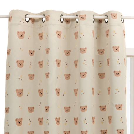 Rideau occultant - billie Beige 2 - vertbaudet enfant 