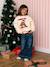 Sweat de Noël Capsule famille enfant vanille 7 - vertbaudet enfant 