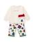 Ensemble en peluche pour bébé avec poche avant imprimée Blanc 1 - vertbaudet enfant 