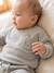 Ensemble sweat et pantalon naissance bébé garçon bleu glacier 11 - vertbaudet enfant 