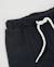 Pantalon cargo garçon en molleton doux avec poches latérales Noir 3 - vertbaudet enfant 