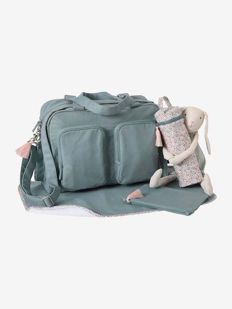Sac à langer multipoches Family bleu+sable 2 - vertbaudet enfant 