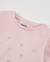 T-shirt pour fille en maille à manches longues avec appliques brillantes Rose 3 - vertbaudet enfant 