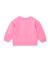 Sweat fille en molleton à motif girafe et volants Rose 3 - vertbaudet enfant 
