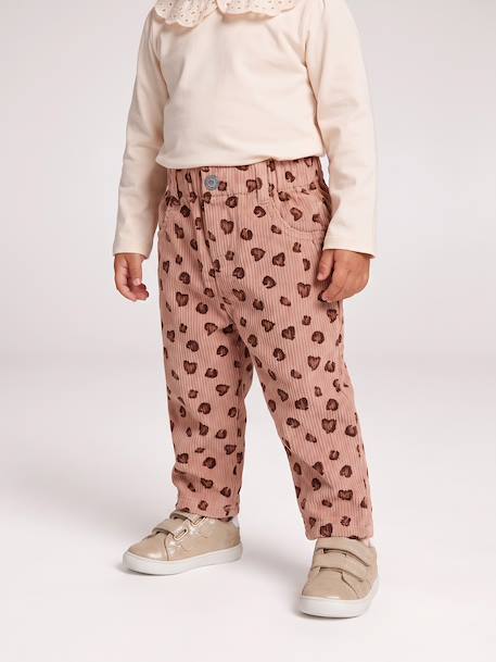 Pantalon bébé fille blush 6 - vertbaudet enfant 