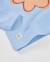 T-shirt fille en jersey avec motif floral central Bleu 4 - vertbaudet enfant 