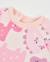 Robe en molleton pour bébé avec imprimé dinosaures Rose 3 - vertbaudet enfant 