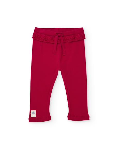 Ensemble fille en molleton avec sweat fleuri et legging confortable Rose 3 - vertbaudet enfant 