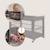 Lit cododo 5en1 patty pliable avec fonction lit parapluie et parc, matelas haute densité et 4 roulettes Beige sand+Grey graphite 11 - vertbaudet enfant 