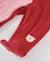 Barboteuse en tricot pour bébé avec broderie d'ourson Rouge 3 - vertbaudet enfant 
