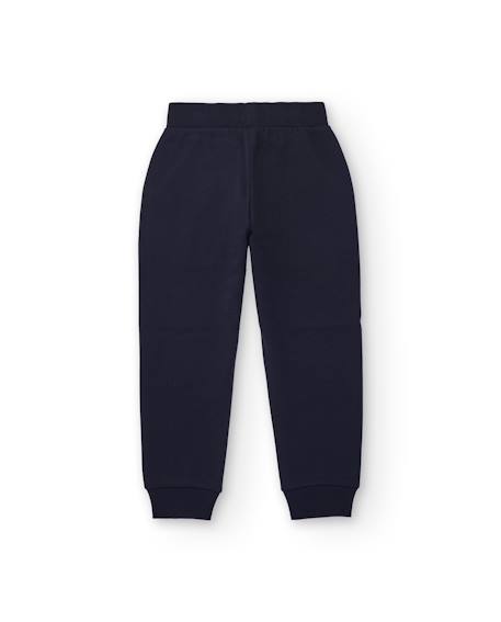 Ensemble garçon avec sweat en coton à motif urbain et pantalon Vert 5 - vertbaudet enfant 