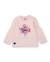 T-shirt fille en jersey à motif cœur et sequins Rose 2 - vertbaudet enfant 