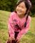Ensemble bébé fille en molleton avec sweat girafe et pantalon assorti Rose 1 - vertbaudet enfant 