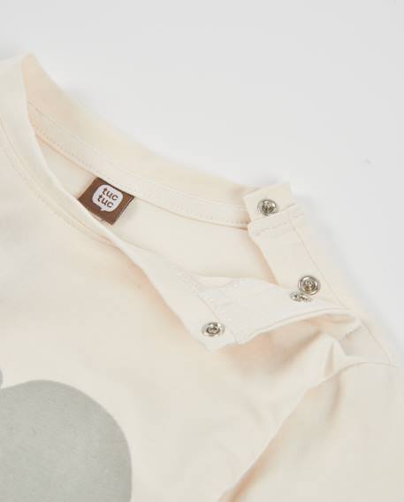 T-shirt en maille pour bébé fille avec imprimé koala Blanc 3 - vertbaudet enfant 