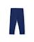 Legging fille en maille avec taille élastique et tissu doux Bleu 2 - vertbaudet enfant 