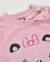 T-shirt fille à manches longues en jersey motif panda Rose 3 - vertbaudet enfant 