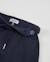 Pantalon garçon en molleton avec poches cargo et taille ajustable Bleu 4 - vertbaudet enfant 