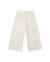 Pantalon pour fille en molleton avec coupe ample et imprimé subtil Blanc 1 - vertbaudet enfant 