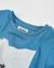 T-shirt garçon en maille avec motif de ski Bleu 3 - vertbaudet enfant 