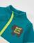 Veste zippée garçon en molleton à imprimé ours et toucher chaud Bleu 3 - vertbaudet enfant 