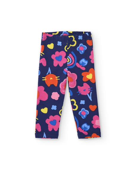 Ensemble bébé fille en molleton avec sweat à capuche et imprimé floral Rose 3 - vertbaudet enfant 