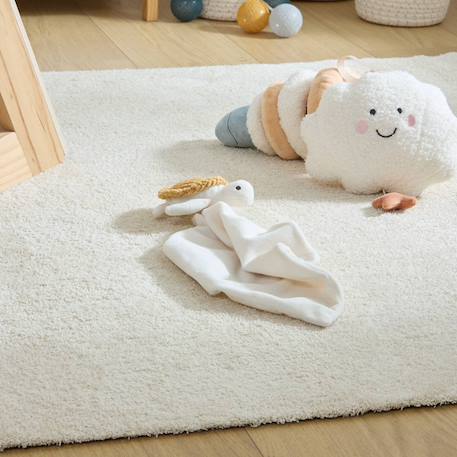 Doudou bébé carré tortue - noa Beige 1 - vertbaudet enfant 