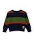 Pull garçon en tricot avec rayures contrastées et tons vifs Bleu 2 - vertbaudet enfant 
