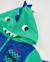Sweat à capuche zippé bébé garçon en molleton motif dinosaure Bleu 4 - vertbaudet enfant 
