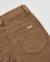 Pantalon de fille en daim avec coupe évasée et taille ajustée Marron 5 - vertbaudet enfant 