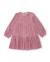 Robe fille en tissu soyeux avec volants Rose 2 - vertbaudet enfant 