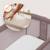 Lit cododo berceau 3en1 luna réglable en hauteur et inclinaison avec matelas Beige sand+Beige taupe+Grey concrete 12 - vertbaudet enfant 