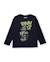 T-shirt garçon en jersey avec imprimé graffiti Bleu 1 - vertbaudet enfant 