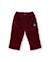 Pantalon garçon en velours côtelé doux avec taille élastiquée Rouge 1 - vertbaudet enfant 