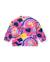 Sweat bébé fille en molleton à imprimé floral abstrait Rose 2 - vertbaudet enfant 