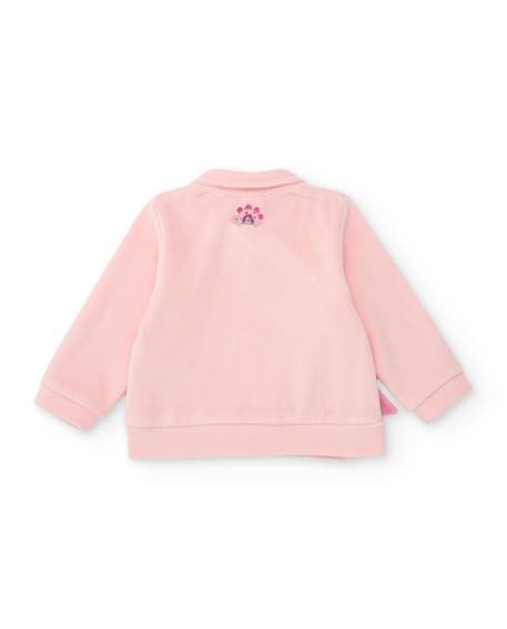 Ensemble en maille pour bébé avec t-shirt dinosaure Rose 3 - vertbaudet enfant 