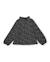 Blouse fille en toile avec col montant et imprimé floral Noir 1 - vertbaudet enfant 