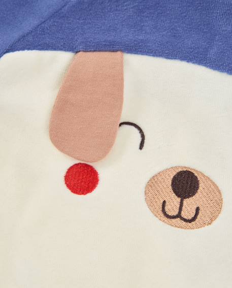 Ensemble en peluche pour bébé avec appliqué de petit chien Violet 6 - vertbaudet enfant 