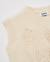 Gilet fille en tricot avec broderie florale en relief Beige 4 - vertbaudet enfant 