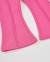 Pantalon évasé en jersey fille avec taille élastique Rose 4 - vertbaudet enfant 