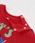 Sweat bébé garçon en molleton à message fantaisie Rouge 3 - vertbaudet enfant 
