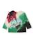 T-shirt garçon en jersey à manches longues et imprimé tie and dye Vert 2 - vertbaudet enfant 