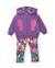 Ensemble en molleton bébé fille avec sweat à capuche et legging imprimé Violet 2 - vertbaudet enfant 