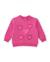 Ensemble bébé fille en molleton avec sweat à cœurs appliqués et leggings Rose 2 - vertbaudet enfant 