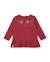 T-shirt bébé fille en jersey à imprimé floral et détails froncés Rouge 1 - vertbaudet enfant 