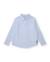 Chemise en coton pour garçon à fines rayures et poche frontale Bleu 1 - vertbaudet enfant 